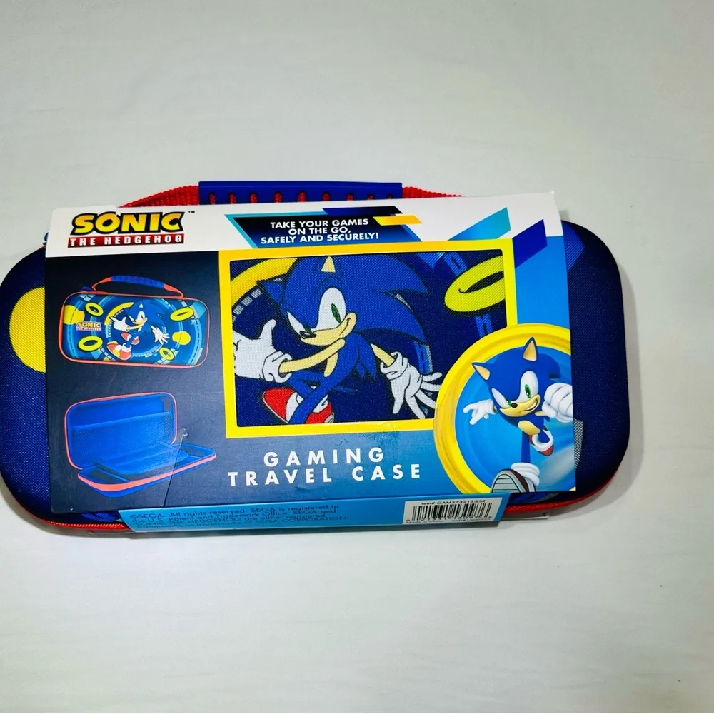 Sonic The Hedgehog Gaming Travel Case